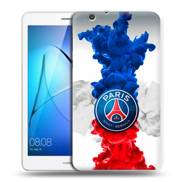 Силиконовый чехол на Huawei MediaPad T3 7 3G с принтом PSG ПСЖ