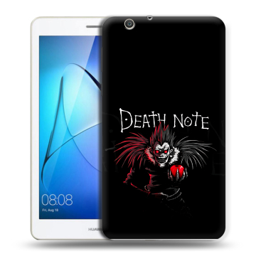 Силиконовый чехол на Huawei MediaPad T3 7 3G с принтом Death note Тетрадь смерти