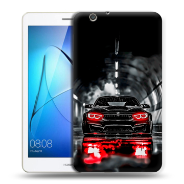 Силиконовый чехол на Huawei MediaPad T3 7 3G с принтом BMW БМВ