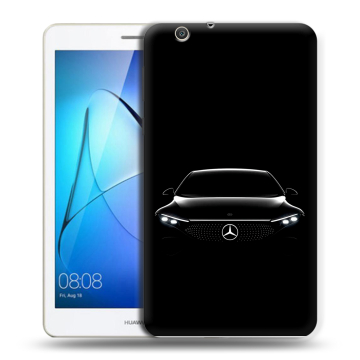 Силиконовый чехол на Huawei MediaPad T3 7 3G с принтом Mercedes Мерседес