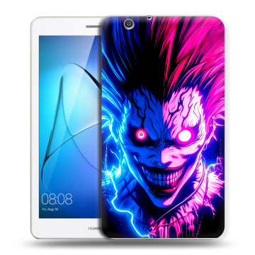 Силиконовый чехол на Huawei MediaPad T3 7 3G с принтом Death note Тетрадь смерти