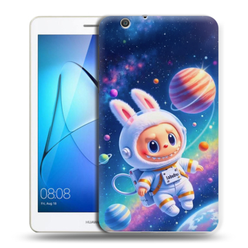 Силиконовый чехол на Huawei MediaPad T3 7 3G с принтом Labubu Лабубу