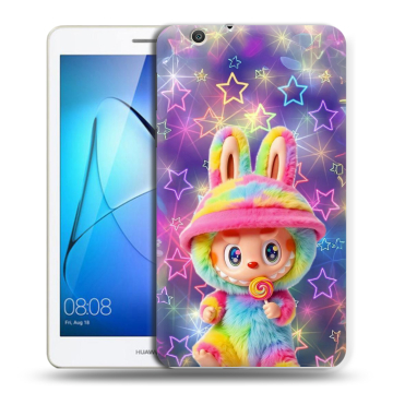 Силиконовый чехол на Huawei MediaPad T3 7 3G с принтом Labubu Лабубу