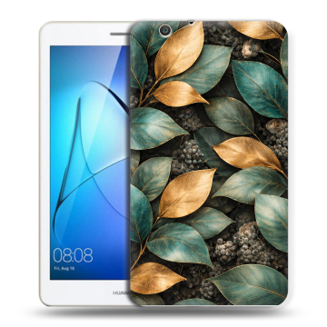 Силиконовый чехол на Huawei MediaPad T3 7 3G с принтом женский