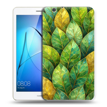 Силиконовый чехол на Huawei MediaPad T3 7 3G с принтом женский