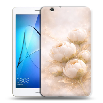 Силиконовый чехол на Huawei MediaPad T3 7 3G с принтом женский