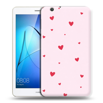 Силиконовый чехол на Huawei MediaPad T3 7 3G с принтом для девочек
