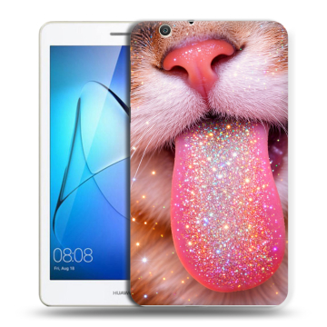 Силиконовый чехол на Huawei MediaPad T3 7 3G с принтом для девочек