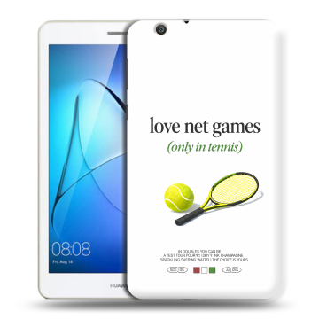 Силиконовый чехол на Huawei MediaPad T3 7 3G с принтом для девочек