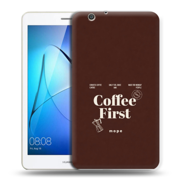 Силиконовый чехол на Huawei MediaPad T3 7 3G с принтом женский