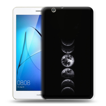 Силиконовый чехол на Huawei MediaPad T3 7 3G с принтом женский