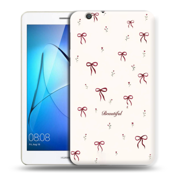 Силиконовый чехол на Huawei MediaPad T3 7 3G с принтом для девочек