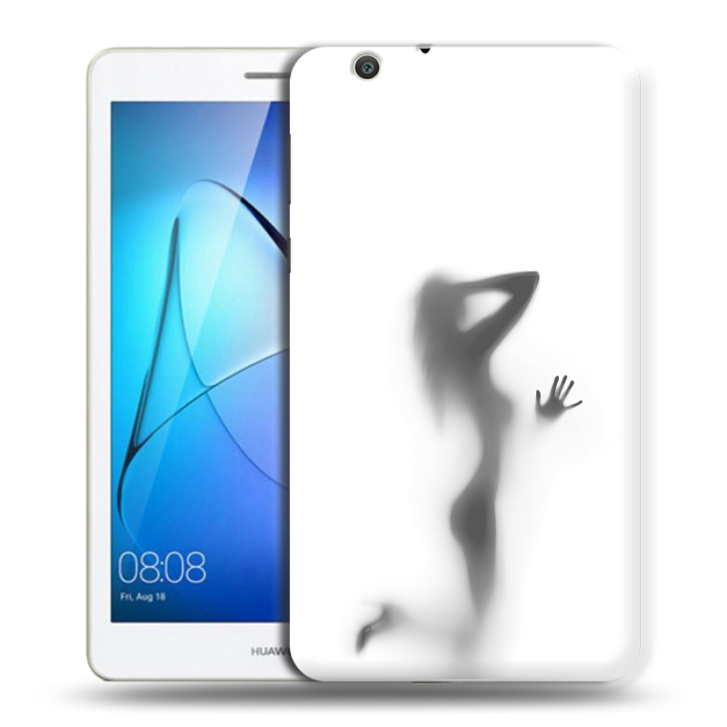 Силиконовый чехол на Huawei MediaPad T3 7 3G с принтом Силуэт Силиконовый чехол на Huawei MediaPad T3 7 3G с принтом Силуэт