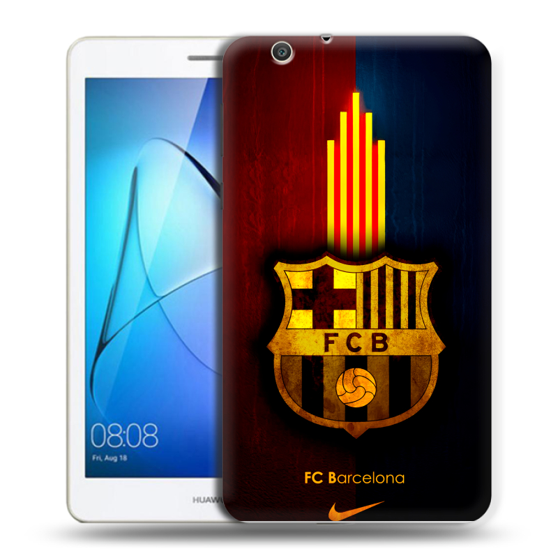 Силиконовый чехол на Huawei MediaPad T3 7 3G с принтом Барселона Barcelona Силиконовый чехол на Huawei MediaPad T3 7 3G с принтом Барселона Barcelona