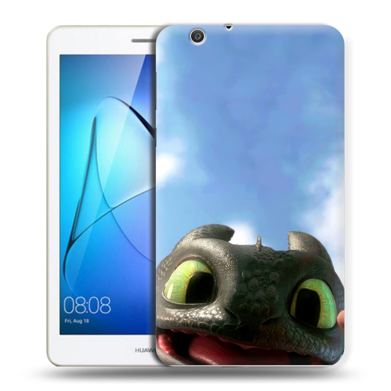 Силиконовый чехол на Huawei MediaPad T3 7 3G с принтом Как приручить дракона Силиконовый чехол на Huawei MediaPad T3 7 3G с принтом Как приручить дракона