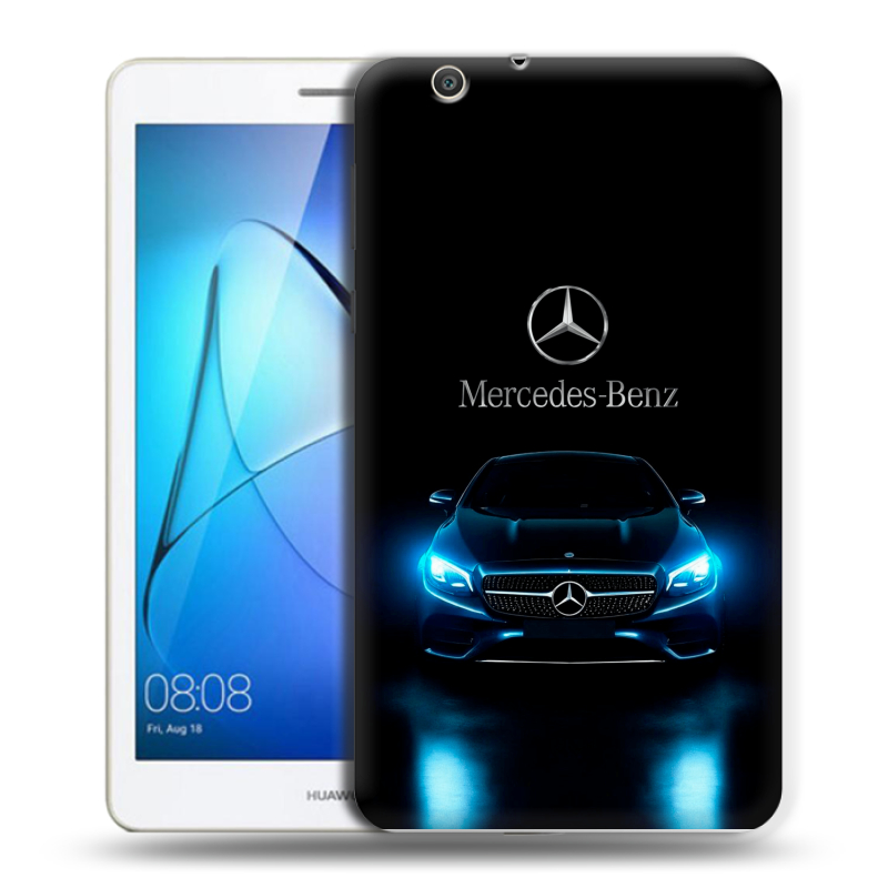 Силиконовый чехол на Huawei MediaPad T3 7 3G с принтом Mercedes Мерседес Силиконовый чехол на Huawei MediaPad T3 7 3G с принтом Mercedes Мерседес
