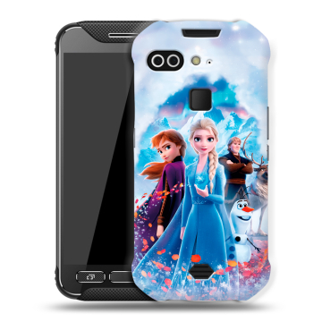 Силиконовый чехол на AGM X2 с принтом Холодное сердце Frozen Силиконовый чехол на AGM X2 с принтом Холодное сердце Frozen
