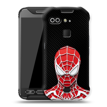 Силиконовый чехол на AGM X2 с принтом человек паук spiderman Силиконовый чехол на AGM X2 с принтом человек паук spiderman