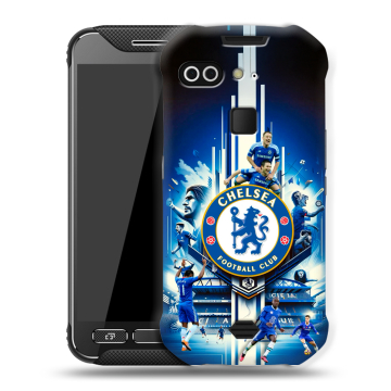 Силиконовый чехол на AGM X2 с принтом Chelsea Челси