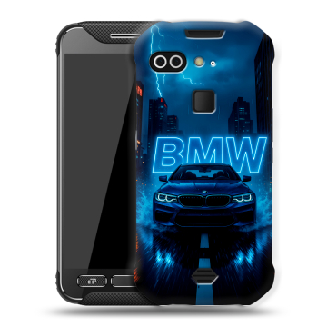 Силиконовый чехол на AGM X2 с принтом BMW БМВ Силиконовый чехол на AGM X2 с принтом BMW БМВ