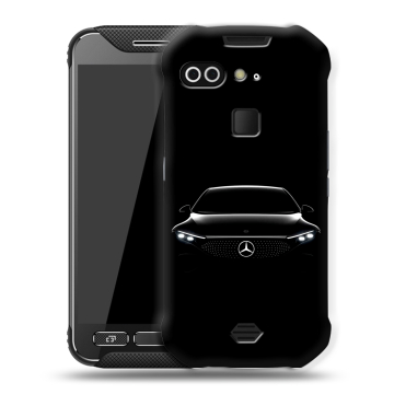 Силиконовый чехол на AGM X2 с принтом Mercedes Мерседес Силиконовый чехол на AGM X2 с принтом Mercedes Мерседес