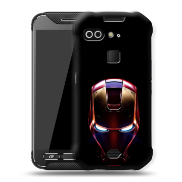 Силиконовый чехол на AGM X2 с принтом IronMan Железный человек Силиконовый чехол на AGM X2 с принтом IronMan Железный человек