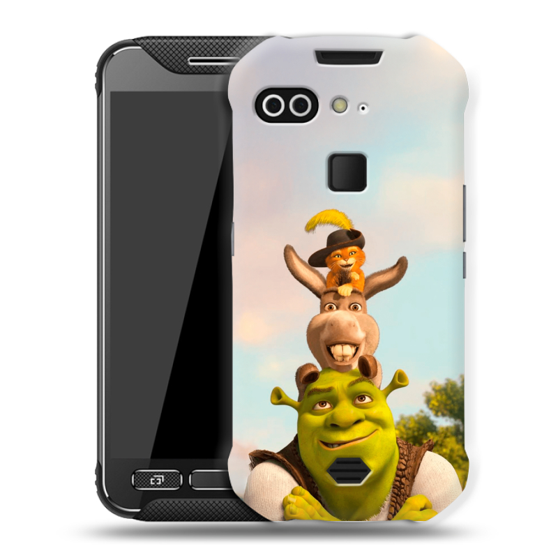 Силиконовый чехол на AGM X2 с принтом Шрек Shrek Силиконовый чехол на AGM X2 с принтом Шрек Shrek