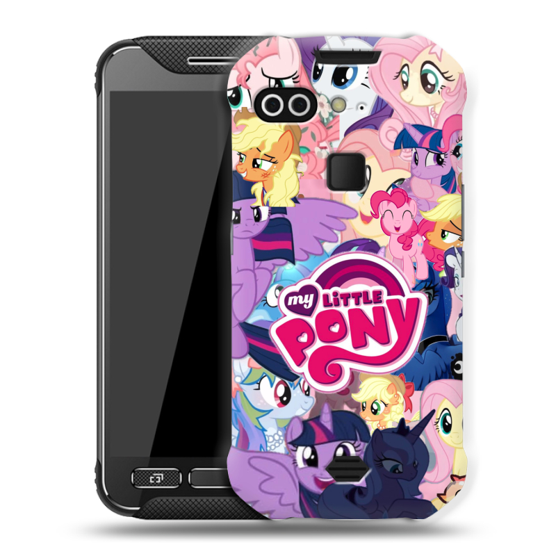 Силиконовый чехол на AGM X2 с принтом My little pony Дружба чудо Силиконовый чехол на AGM X2 с принтом My little pony Дружба чудо