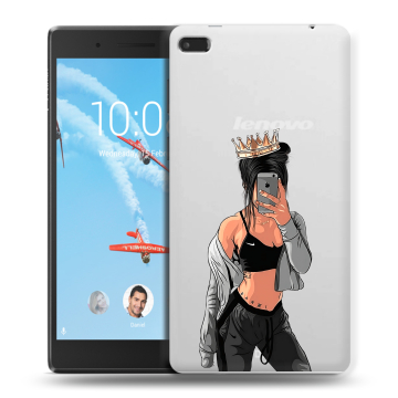 Силиконовый чехол на планшета Lenovo Tab 4 7 с принтом Женские принты Силиконовый чехол на планшета Lenovo Tab 4 7 с принтом Женские принты