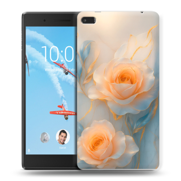 Силиконовый чехол на планшета Lenovo Tab 4 7 с принтом Женский Силиконовый чехол на планшета Lenovo Tab 4 7 с принтом Женский
