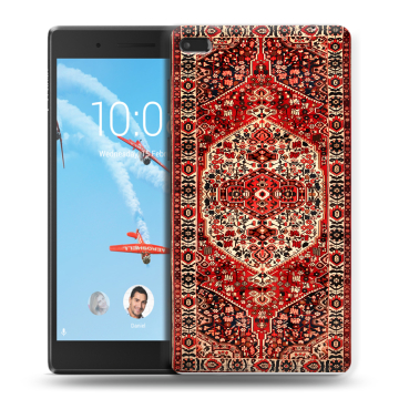 Силиконовый чехол на Lenovo Tab 4 7 с принтом Ковер