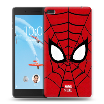 Силиконовый чехол на Lenovo Tab 4 7 с принтом человек паук spiderman Силиконовый чехол на Lenovo Tab 4 7 с принтом человек паук spiderman