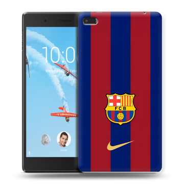 Силиконовый чехол на Lenovo Tab 4 7 с принтом Барселона Barcelona Силиконовый чехол на Lenovo Tab 4 7 с принтом Барселона Barcelona