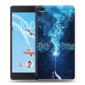 Силиконовый чехол на Lenovo Tab 4 7 с принтом Harry Potter Гарри Поттер