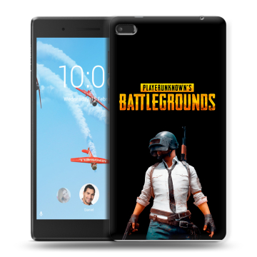 Силиконовый чехол на Lenovo Tab 4 7 с принтом PUGB ПАГБ