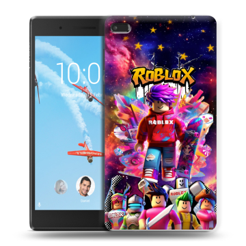 Силиконовый чехол на Lenovo Tab 4 7 с принтом Roblox Роблокс Силиконовый чехол на Lenovo Tab 4 7 с принтом Roblox Роблокс