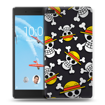 Силиконовый чехол на Lenovo Tab 4 7 с принтом One Piece Ван Пис