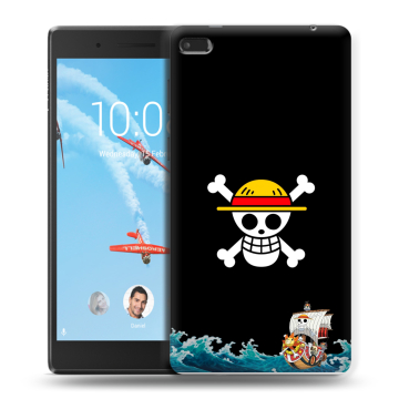 Силиконовый чехол на Lenovo Tab 4 7 с принтом One Piece Ван Пис