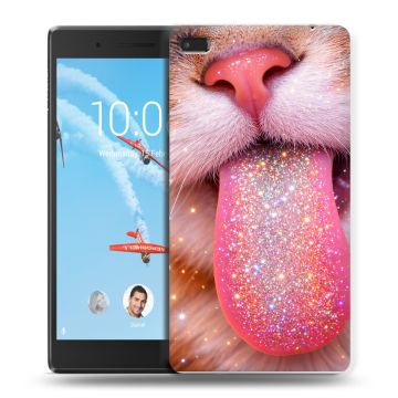 Силиконовый чехол на Lenovo Tab 4 7 с принтом для девочек