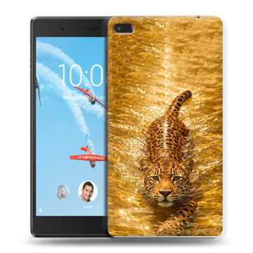 Силиконовый чехол на Lenovo Tab 4 7 с принтом женский