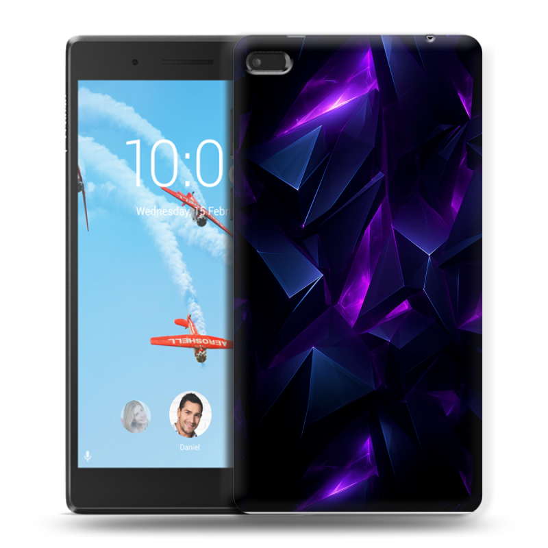 Силиконовый чехол на Lenovo Tab 4 7 с принтом Абстракиция Силиконовый чехол на Lenovo Tab 4 7 с принтом Абстракиция
