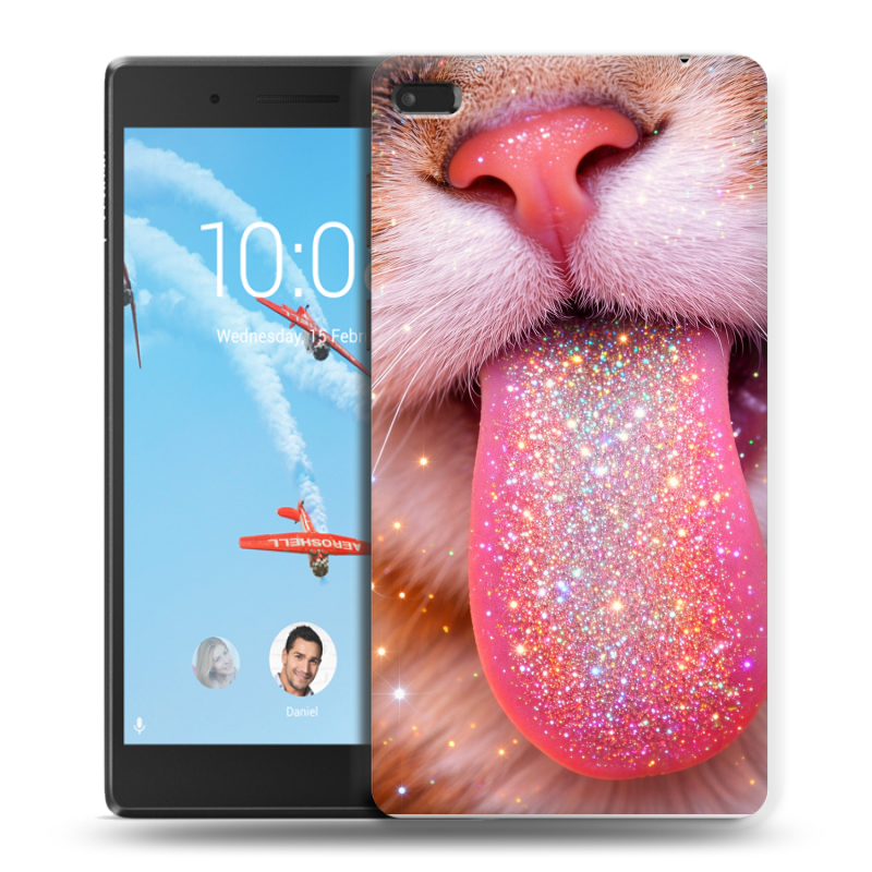Силиконовый чехол на Lenovo Tab 4 7 с принтом для девочек Силиконовый чехол на Lenovo Tab 4 7 с принтом для девочек