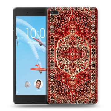 Силиконовый чехол на Lenovo Tab 4 7 Essential с принтом Ковер