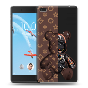 Силиконовый чехол на Lenovo Tab 4 7 Essential с принтом Луи робот