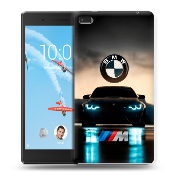 Силиконовый чехол на Lenovo Tab 4 7 Essential с принтом БМВ BMW Силиконовый чехол на Lenovo Tab 4 7 Essential с принтом БМВ BMW