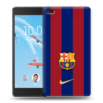 Силиконовый чехол на Lenovo Tab 4 7 Essential с принтом Барселона Barcelona Силиконовый чехол на Lenovo Tab 4 7 Essential с принтом Барселона Barcelona