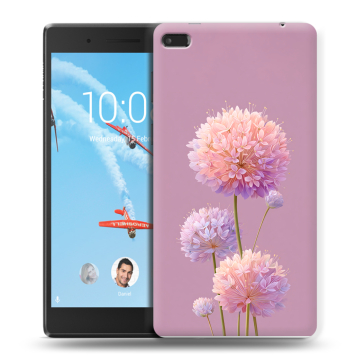 Силиконовый чехол на Lenovo Tab 4 7 Essential с принтом Цветы