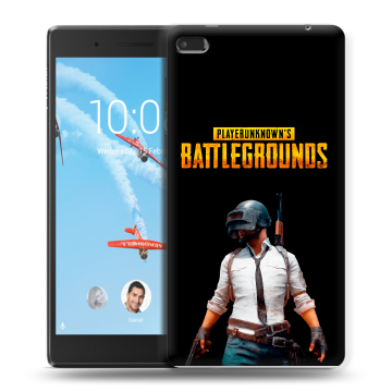 Силиконовый чехол на Lenovo Tab 4 7 Essential с принтом PUGB ПАГБ