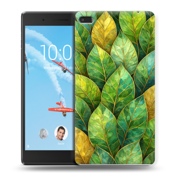 Силиконовый чехол на Lenovo Tab 4 7 Essential с принтом женский