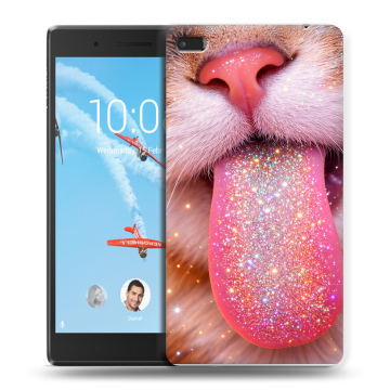 Силиконовый чехол на Lenovo Tab 4 7 Essential с принтом для девочек